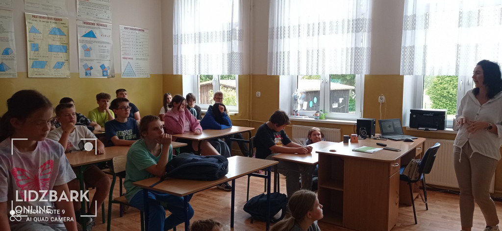 Szkoła Podstawowa w Bryńsku spotkanie z SANEPID