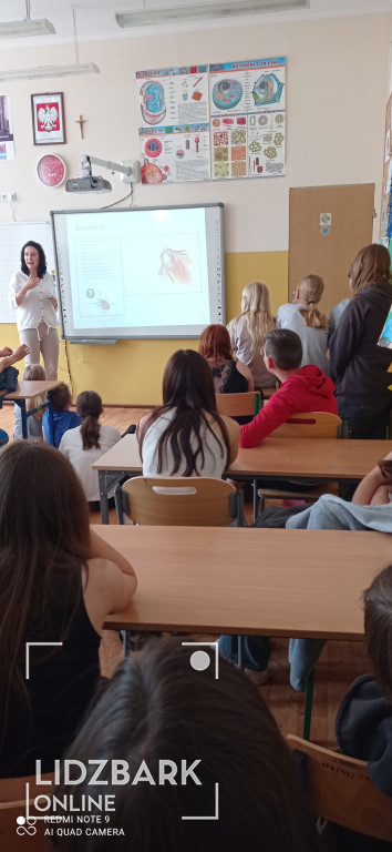 Szkoła Podstawowa w Bryńsku spotkanie z SANEPID