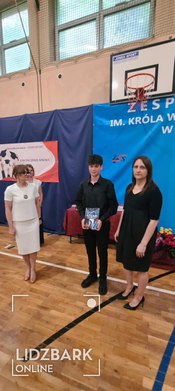 Zakończenie roku szkolnego ZS w Lidzbarku.