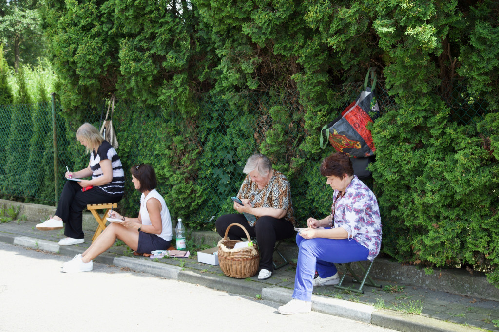 Urban sketching w Lidzbarku
