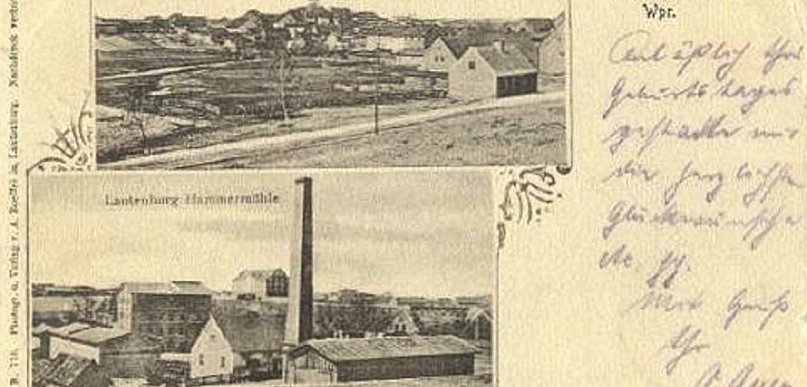Kuźnia i panorama Lidzbarka