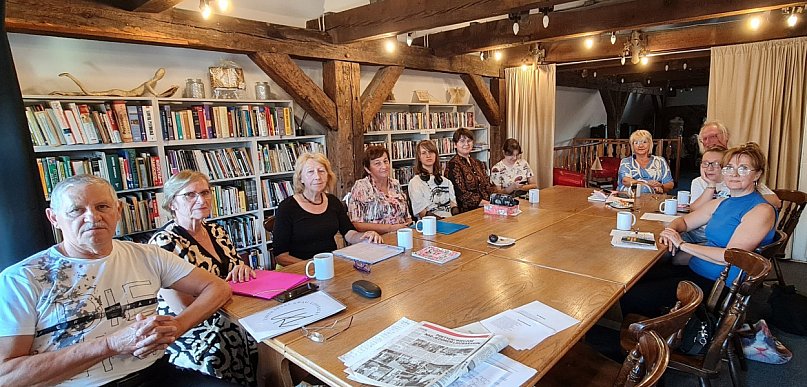 Lidzbarski Krąg Literacki spotkał się w bibliotece
